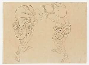 Lavoratori da Katsushika Hokusai