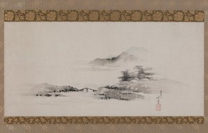 Paesaggio, periodo Edo da Katsushika Hokusai