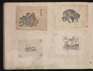 Disegni in miniatura per artigiani da Katsushika Hokusai