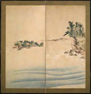 Monte Fuji ed Enoshima, periodo Edo, c.1825 da Katsushika Hokusai