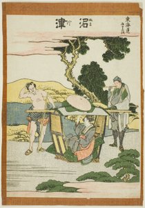 Numatsu, dalla serie "Le cinquantatré stazioni del Tokaido"