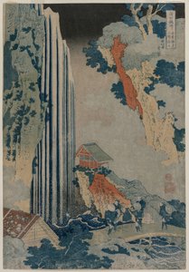 Cascata di Ono sulla strada di Kiso dalla serie un Tour delle Cascate nelle Province da Katsushika Hokusai