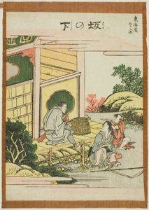 Sakanoshita, dalla serie "Le cinquantatré stazioni del Tokaido"