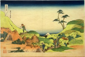 Shimomeguro da Katsushika Hokusai