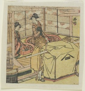 Shinagawa c. 1804 da Katsushika Hokusai