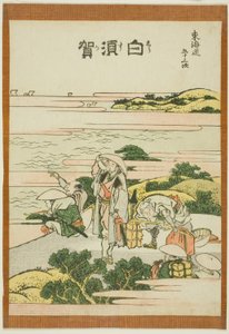 Shirasuka, dalla serie "Le cinquantatré stazioni del Tokaido"
