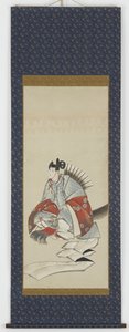 Sei immortali della poesia: Ariwara no Narihara, c.1806-08 da Katsushika Hokusai