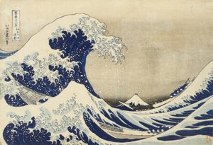 La grande onda di Kanagawa, c.1830 da Katsushika Hokusai