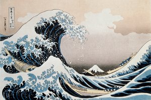 La grande onda al largo della costa di Kanagawa, c1829-c1831