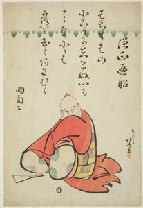 Il poeta Sojo Henjo, dalla serie Sei poeti immortali (Rokkasen)