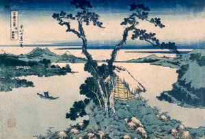 Il lago Suna da Katsushika Hokusai