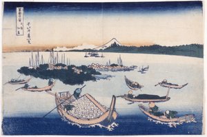 Isola di Tsukuda nella provincia di Musashi