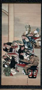 Operazione sul Braccio di Guanyu, 1840s da Katsushika Ōi