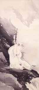 Scimmia Bianca da Kawabata Gyokushō