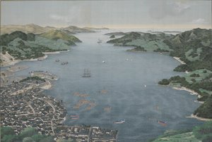 Porto di Nagasaki da Kawahara Keiga