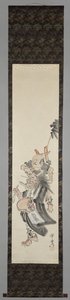 Un demone come monaco mendicante da Kawanabe Kyosai