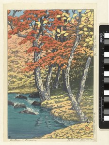 Autunno a Oirase da Kawase Hasui (signed by artist)