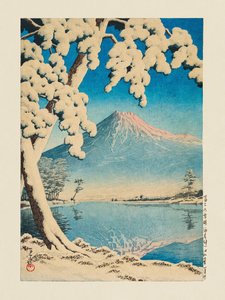 Fuji No Yukibare, Tagonoura (1932)