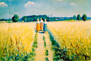 Tre donne sulla strada, dopo il 1927 da Kazimir Severinovich Malevich
