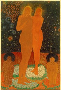 Adamo ed Eva da Kazimir Severinovich Malevich