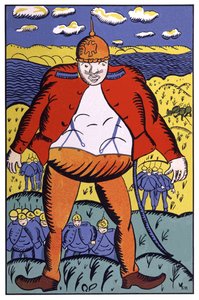 Battaglia del fiume Vistola da Kazimir Severinovich Malevich