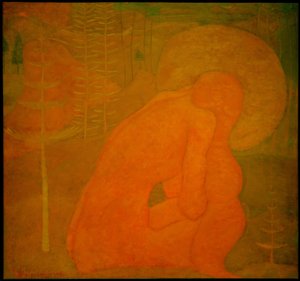 Preghiera (studio per un affresco) da Kazimir Severinovich Malevich