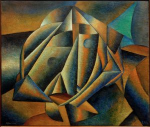 Testa di una contadina da Kazimir Severinovich Malevich