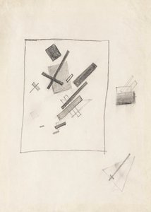 Sentimenti contrastanti, c. 1916 da Kazimir Severinovich Malevich