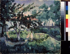 Paesaggio estivo da Kazimir Severinovich Malevich