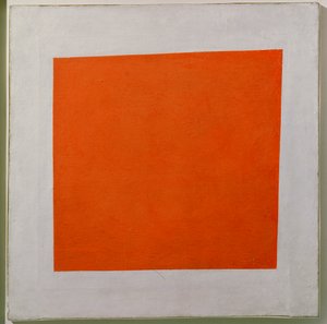 Piazza Rossa. Realismo pittorico di un contadino in due dimensioni da Kazimir Severinovich Malevich