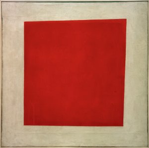 Quadrato rosso, 1915 da Kazimir Severinovich Malevich