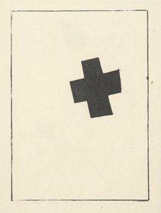 Piccola croce nera inclinata da Suprematismo: 34 disegni
