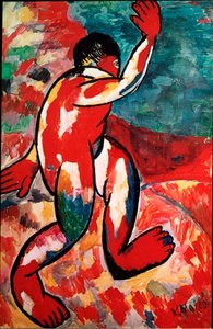 La bagnante da Kazimir Severinovich Malevich