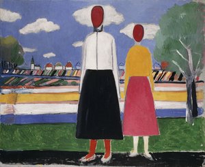 Due Figure in un Paesaggio, c.1931-32