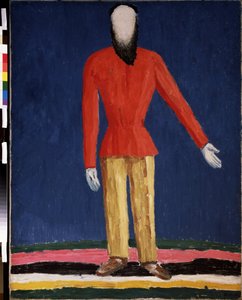 Un contadino da Kazimir Severinovich Malevich