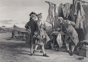 Illustrazione per Il Pirata di Sir Walter Scott da Keeley Halswelle