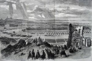 La recensione di sua Maestà dei volontari fucilieri, 1860 da Keeley Halswelle
