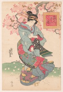 Bellezze in una tempesta di primavera da Keisai Eisen