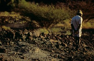 Cacciatore di fossili, Kamoya Kimeu, leader della Hominid Gang, 2008 (foto)
