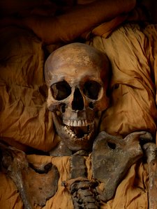 Mummia del padre di Re Tut, Akhenaton da Kenneth Garrett