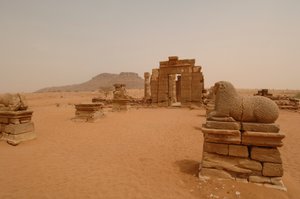 Sito di Naga, Naqa, Alta Nubia, Nubiano, antico centro, Periodo Meroitico