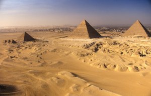 Piramidi di Giza; Khafre; Khufu; Menkaure, Giza; Egitto