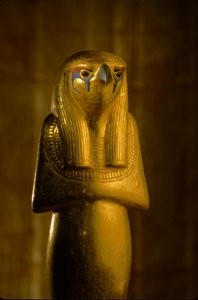 Statua di Horus il Vecchio, Herwer, KV 62, 2009 da Kenneth Garrett