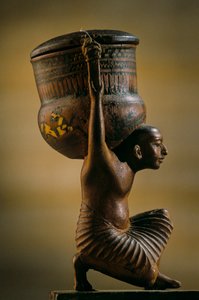 Vaso per unguenti, tomba di Haity, regno di Amenhotep IV, Akhenaton, Amarna, 2009 da Kenneth Garrett