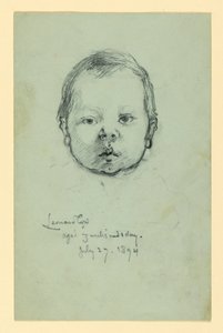 Ritratto di Leonard Cox da Kenyon Cox