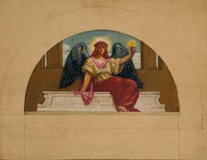 Schizzo per il murale al Oberlin College, Lo spirito dell