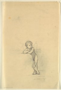 Schizzo del Genio per "Tradizione" da Kenyon Cox
