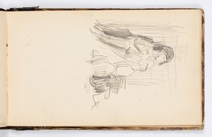Pagina di taccuino da Kenyon Cox