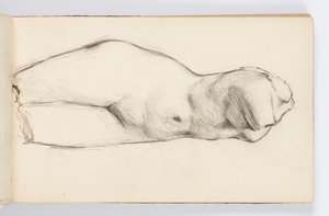 Pagina di taccuino: Statua classica da Kenyon Cox