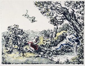 Album de Paysage: La Source, 1900 (litografia a colori) da Ker Xavier Roussel